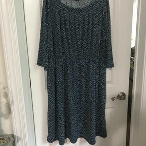 Extremely versatile & comfortable Land's End dress sz 20W